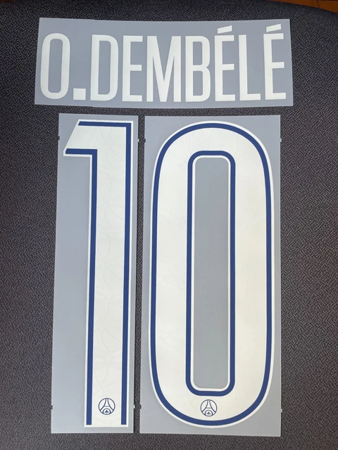 Patch PSG Officiel Patch Flocage PSG Officiel Saisons 2025-2026 – Dembélé, Doué, Marquinhos, Etc. Pokemon Donjon Mystere Equipe De Secours Rouge