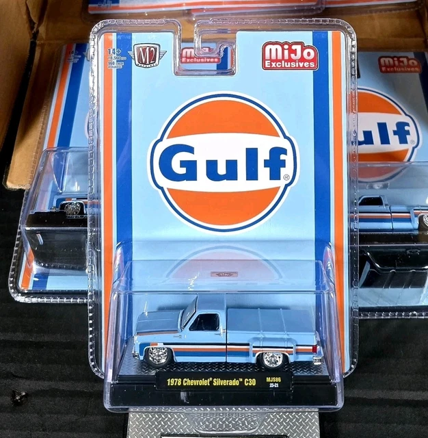 M2 Machines 1:64 Chase 1978 Chevrolet Silverado 30 nero semi lucido M2 Machines 1:64 Chase 1978 Chevrolet Silverado 30 nero semi lucido