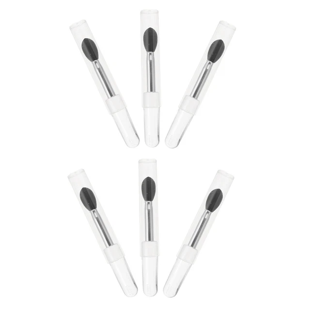 6PCS Creative Make -up Lippenstift Pinselkosmetik -Lidschatten -Applikator für