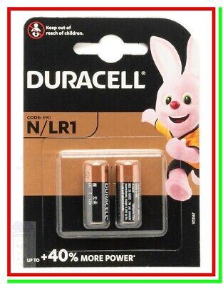 2 Pile Batterie DURACELL N MN9100 LR1 E90 4001 KN AM5 810 LR1G LR1SG 114 910A