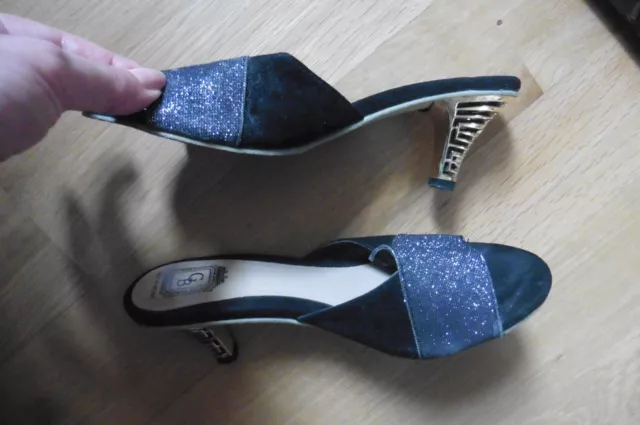 Chaussures à Talons Barbara Renzi - Italie - Taille 38 (US 7.5) - Marron Cuir - Occasion