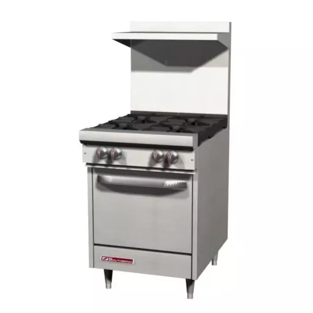 Southbend S24E 24" S-Series Restaurant Range (4) Gas Burners