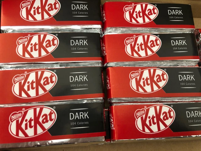 Nestle Kit Kat Dark Chocolate (20.7G) X 18 Bars (2 Fingers) B/Bef Long  Kitkat £8.99 - Picclick Uk