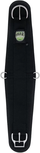 Weaver Leather Neoprene Smart Cinch Roll Snug Buckle 34" Black Roper