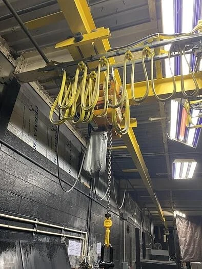 4 TON CRANEWERKS 10' x 60' CEILING-MOUNTED BRIDGE TYPE CRANE SYSTEM - #30061