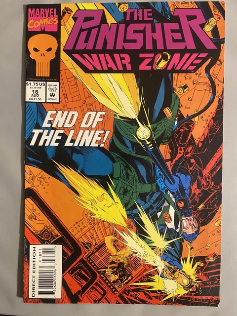 THE PUNISHER WAR ZONE - Vol. 1 #17 - July 1993 - Marvel Comics