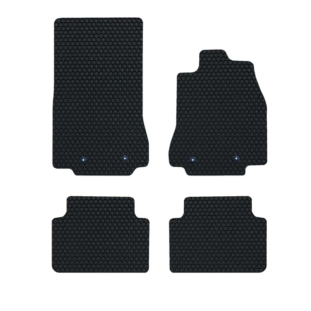 JAGUAR XF 2008 onwards GENUINE LUXURY Tailored Rubber Car Mats Black