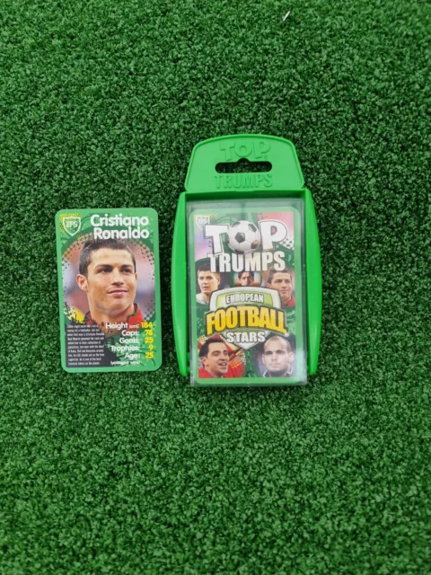 Top Trumps European Football Stars 2011 - Winning Moves - Card Game-Ronaldo