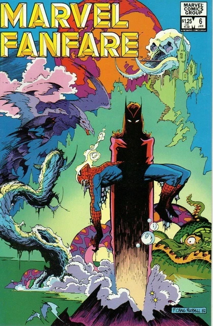 Marvel Fanfare #6 Marvel Comics January Jan 1983 (VFNM)