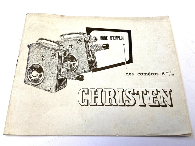 Mode D'emploi Photo Cinema Camera Christen 8Mm 2