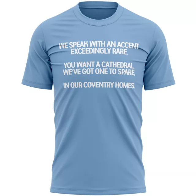 In Our Coventry Homes T Shirt Men shirt Football Sports Event Him footy socce...