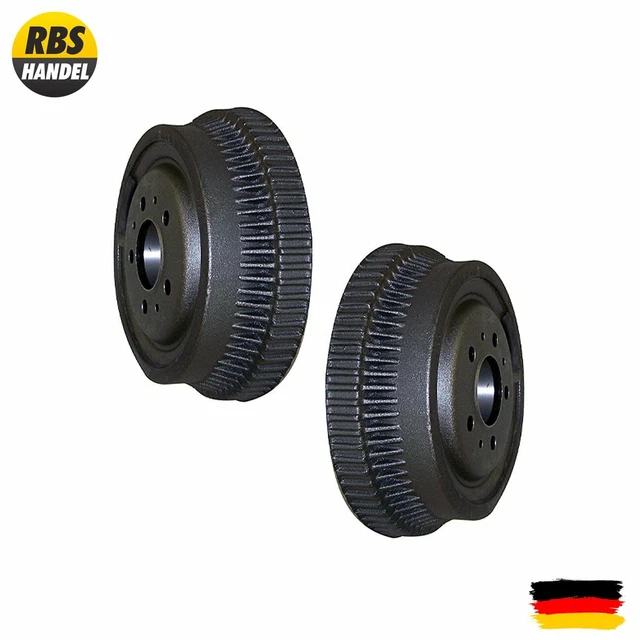 2x Tambour de Frein Arrière Jeep YJ Wrangler 87-89 (2.5 L 4.2 L) RBS521