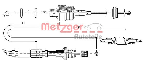 Reparatursatz Getriebe Kupplungsbetätigung 5-Gang 020141741B Für AUDI