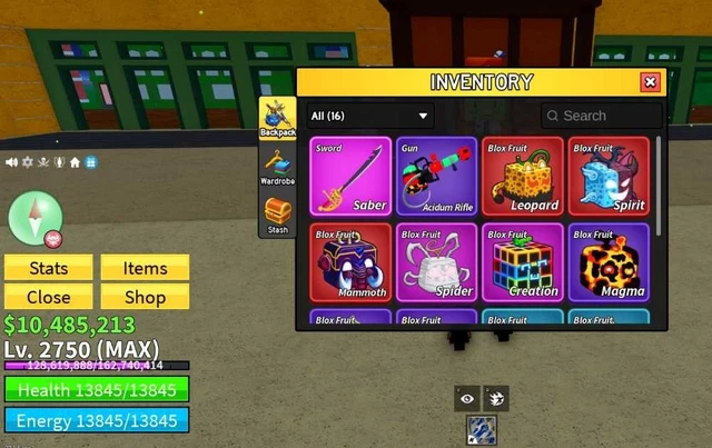 COMPTE BLOX FRUIT EUR 30,00 - FR