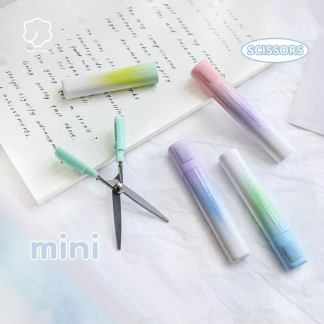 Adjustable Mini Handcraft Scissor Stainless Steel Paper Cutting Tool  Girl Gift