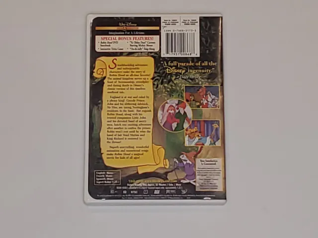 Disney Hercules Fox Hound Pinocchio Ichabod Mr Toad Gold Collection 7 DVD Lot 13