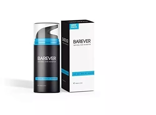 Barever Capelli Naturali Inibitore Crema Per Riduzione Di Corpo E Facciale 100g