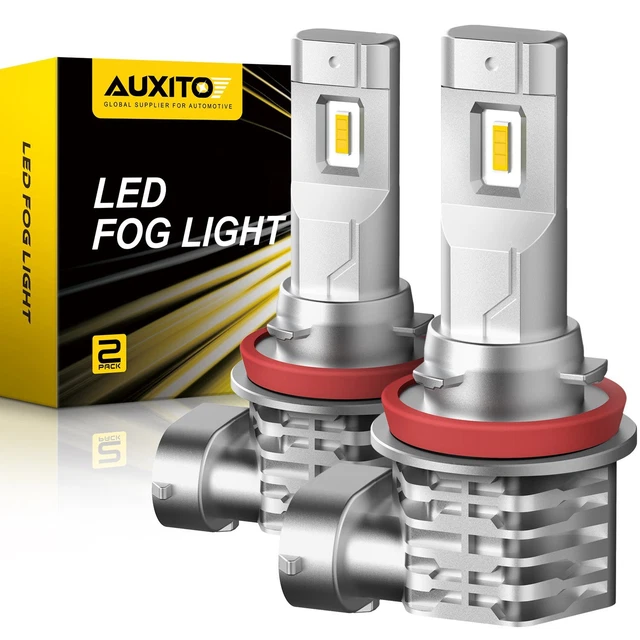 AUXITO Gold Yellow H11 H9 H8 LED Bulbs For Fog Daytime Running Lights Bright EON