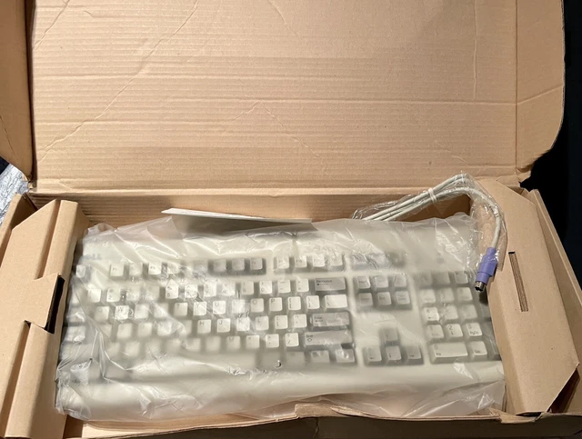 Unused Dell QuietKey PS/2 Mechanical Keyboard Model RT7D5JTW 0003340D OEM