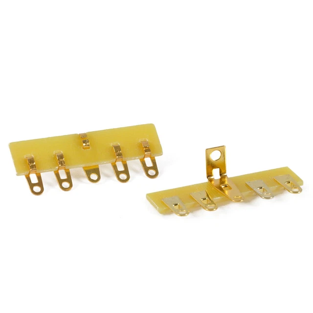 2PCS Point to Point Terminal Strip 5 Lug Tube Amp DIY Board