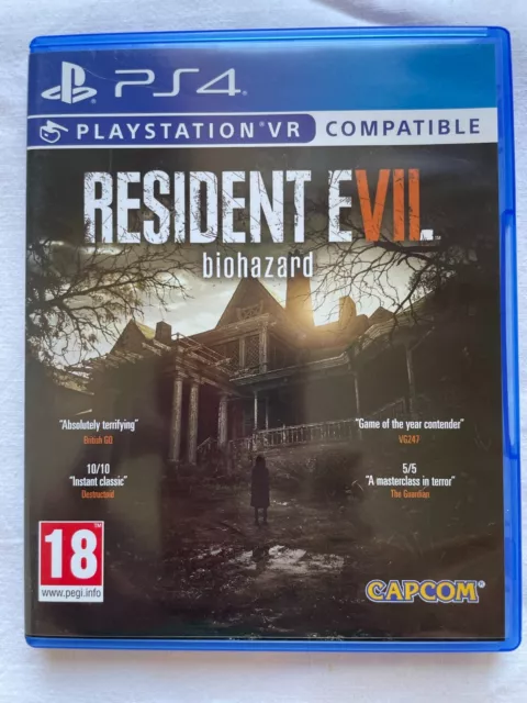 RESIDENT EVIL 7 Biohazard Playstation 4 PS4 italiano PAL ITA gioco  videogioco EUR 22,00 - PicClick IT