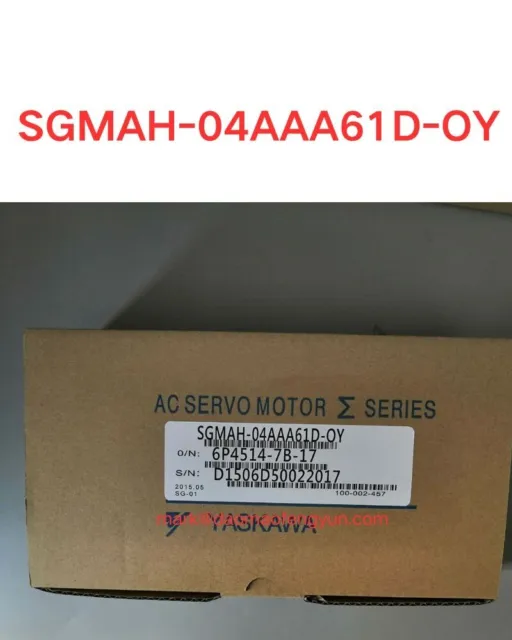 SGMAH-04AAA61D-OY SGMAH04AAA61DOY Yaskawa AC Servo Motor With Connector