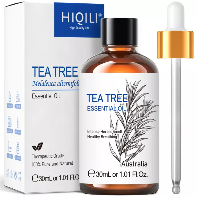 30ml Tea Tree Essential Oil 100% Pure Natural Diffuser Aromatherapy Hair Skin