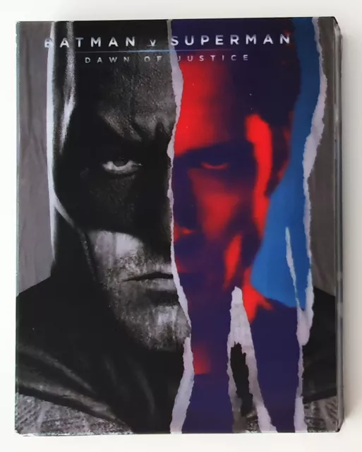 Batman v Superman: Dawn of Justice 3D  Steelbook  Lenticular Slip