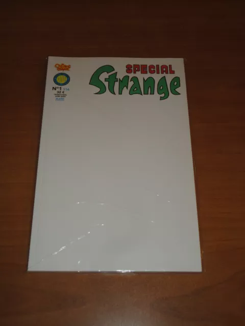Special Strange N° 1 /116 ==  Blank Edition == Organic Comics