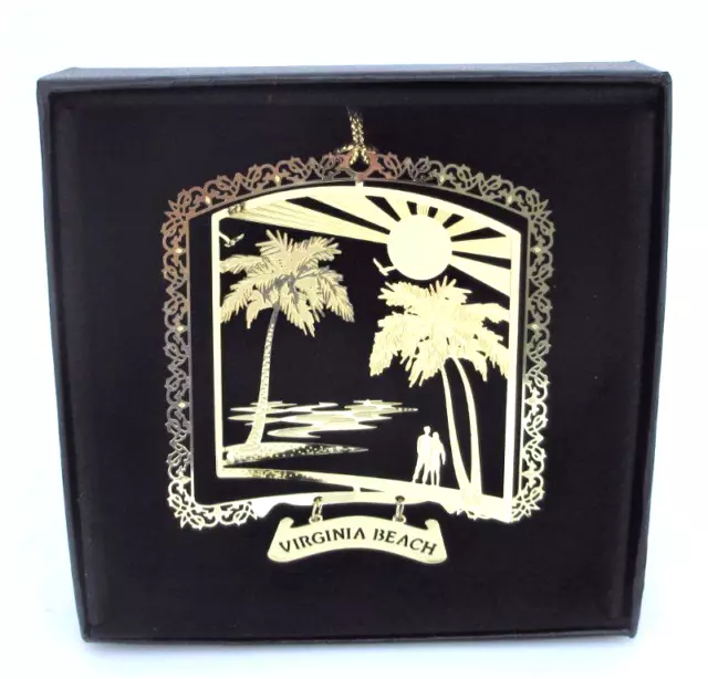 Virginia Beach Brass Ornament Limited Edition Keepsake