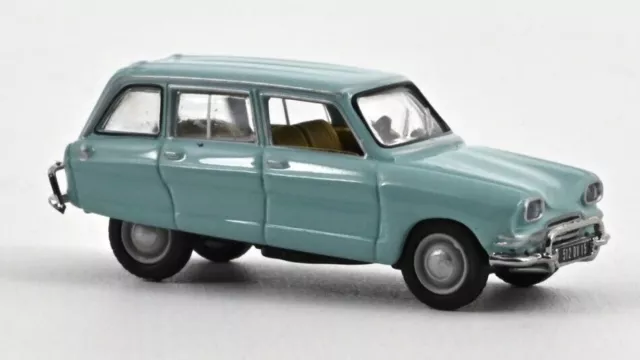 1969 NOREV, CITROEN Ami 6 Break Crystal Blue, 1/87 Scale, NOREV153524