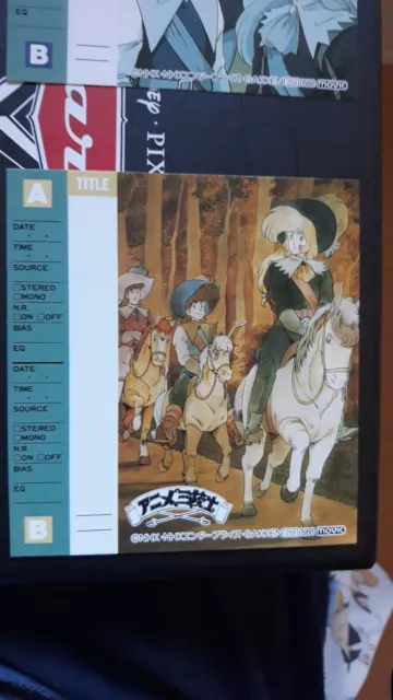 The Three Musketeers Anime Sanjushi The Three Musketeers Dartagnan Tape Card