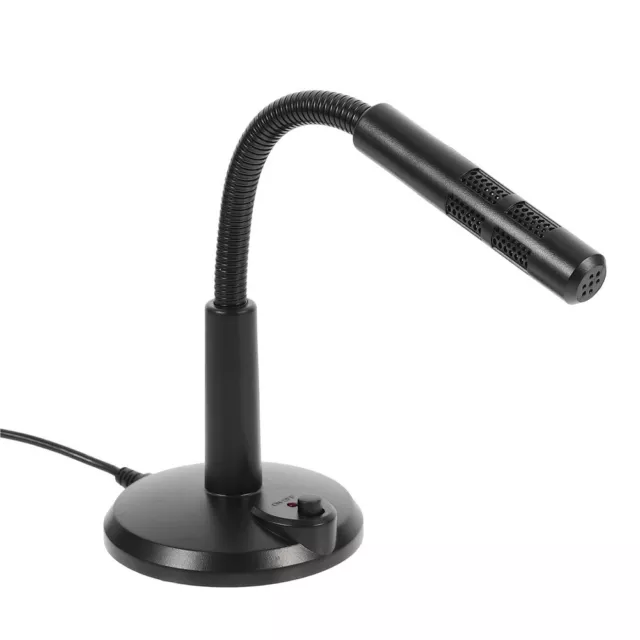 Microphone Condenser Mini with Base Table Adjustable Desktop Notebook