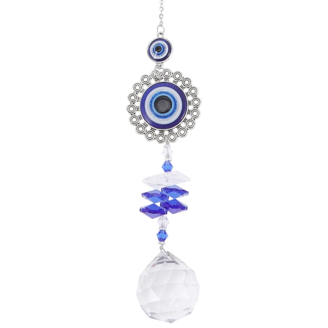 Decoración de ojos malos turcos ojos sol receptor pared creativo colgante