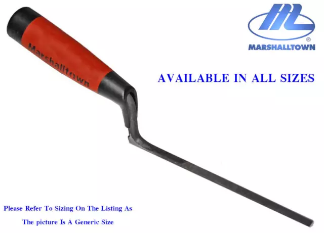 Marshalltown Brick Cement Mortar Joint Tuck Window Pointer Trowel, All Sizes