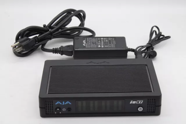 AJA Video Systems Io-Xt Professionnel Capture & Lecture Dispositif Avec