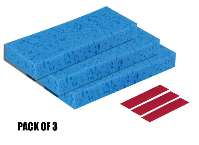 Automatic Sponge Mop Refill for Quickie pack 3 Type S