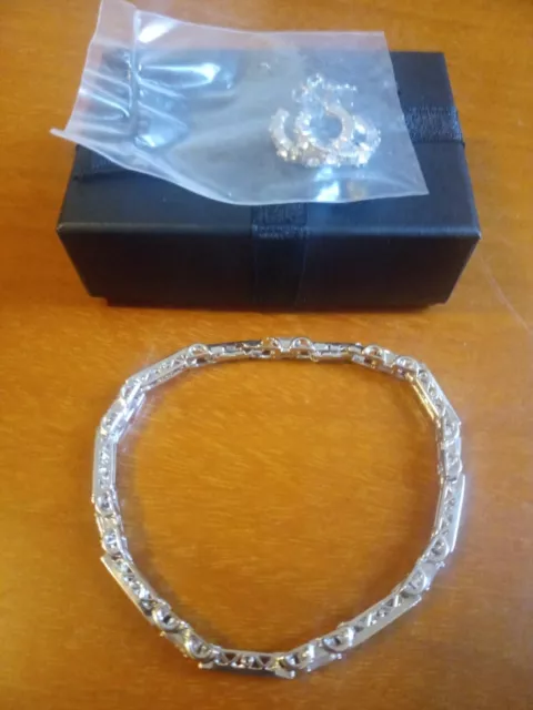 AVON, Tennis Bracelet & Earrings Set. New in Box. RRP 59.99