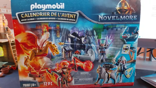 PLAYMOBIL Calendrier de l'avent Bataille au trésor de dragons - Playmobil -  Achat & prix
