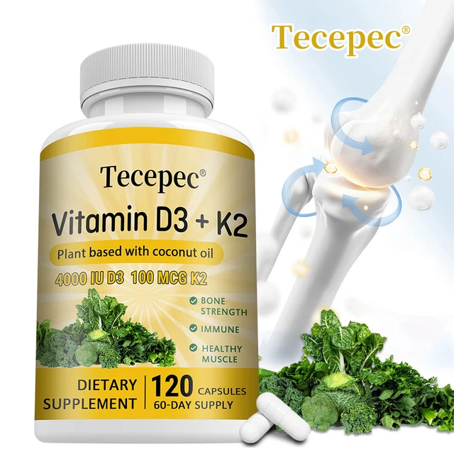 VITAMIN D3+K22 IN 1 Formula Capsules Immune Support, Bone Health