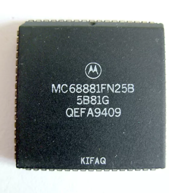 Motorola MC 68881 FN25 FPU co-processor ATARI MEGA STE, FALCON, AMIGA, APPLE