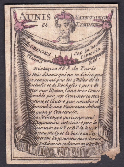 Saintonge Limousin Frankreich playing card carte a jouer Spielkarte cards cartes