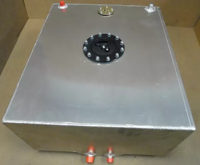 Rhodes RHC-18-0220 Fuel Cell, 20 Gal, 24 X 20 X 10", -8/10 Fittings,Sending Unit