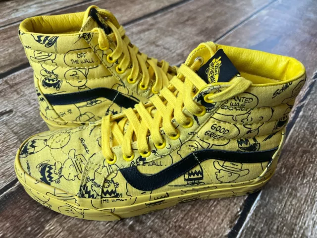 Vans sk8 hi peanuts charlie cheap kite skate shoe