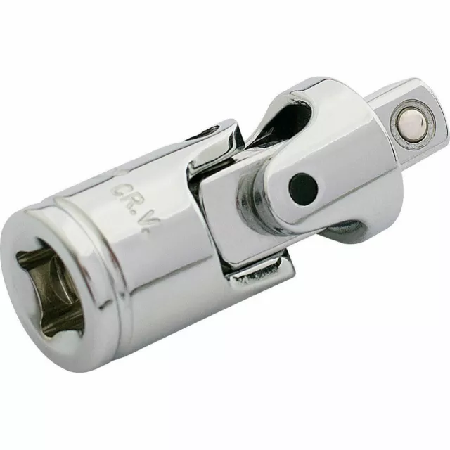 Joint universel Draper Expert qualité 1/4" lecteur carré satin chrome