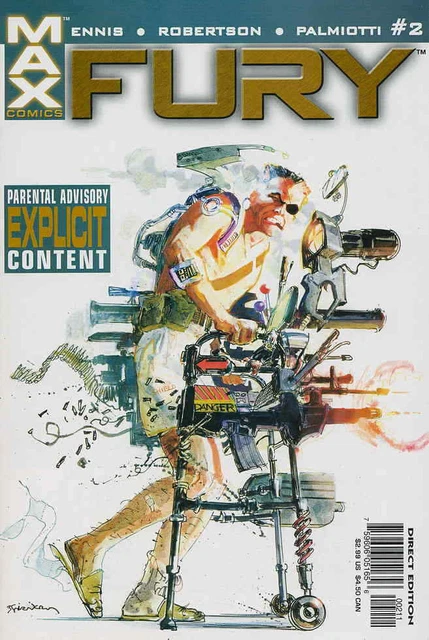 Fury (2nd series) #2 VF; Marvel | MAX Nick Fury Garth Ennis - we combine shippin