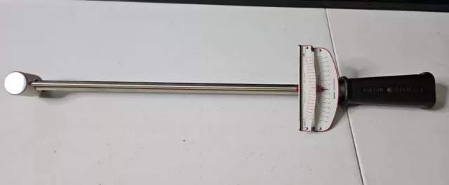 Sears Craftsman Torque Wrench 44642 Newton Meters/Foot/Pounds Vintage, 1/2 Drive