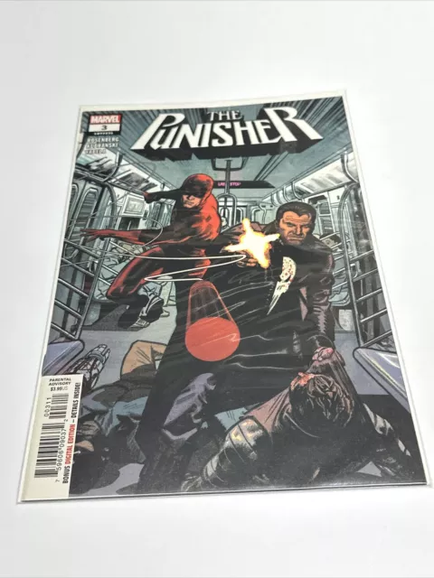 PUNISHER #3 LGY231 Daredevil Marvel Comics 2018 Cover A First Printing