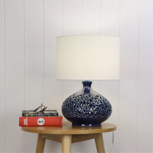 DOUGLAS Ceramic Table Lamp with Shade