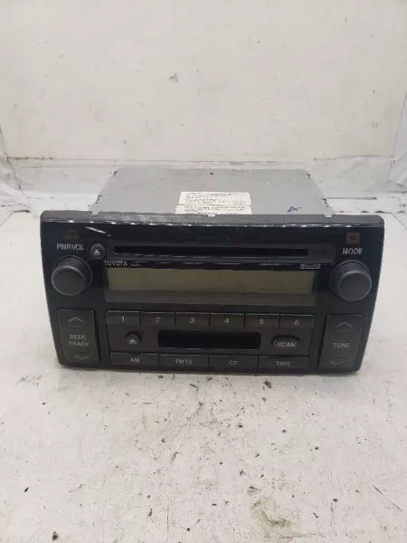 Audio Equipment Radio Receiver CD With Cassette Fits 02-04 CAMRY 589096